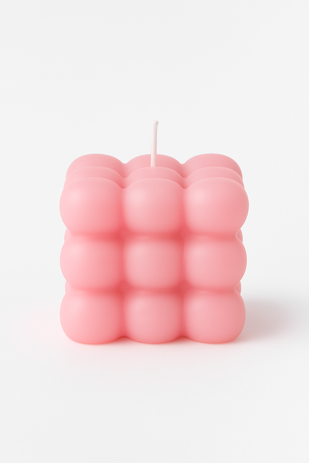 Handgemaakte bubble kaars zonder geur in kleur, decoratieve design kaars