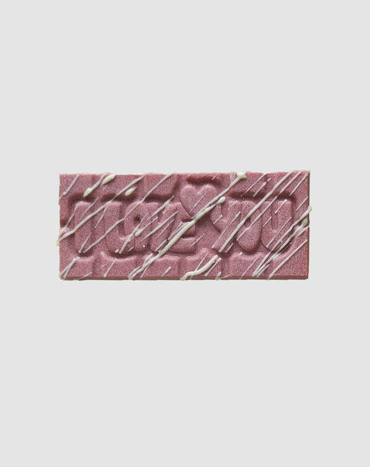 Handmade Chocolate Bar – I Love You